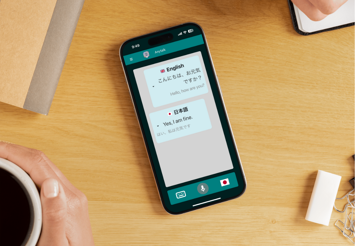 Any Talk — 多言語AI翻訳プラットフォーム
